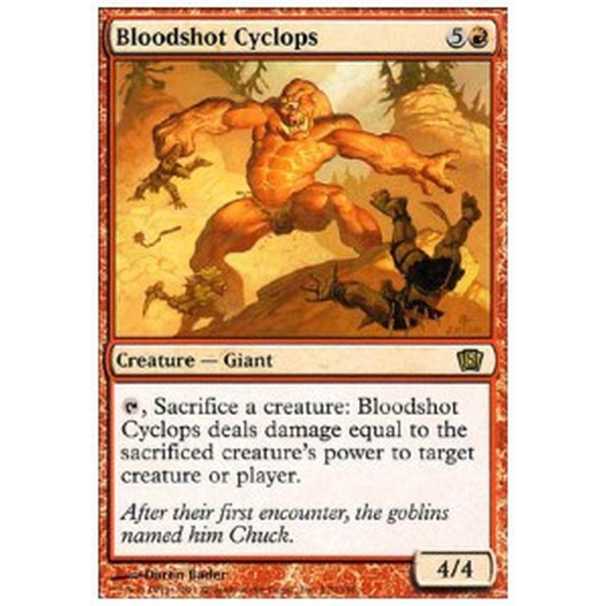 Bloodshot Cyclops - Ciclopi sanguinari - [8ED] [NM] [Foil]