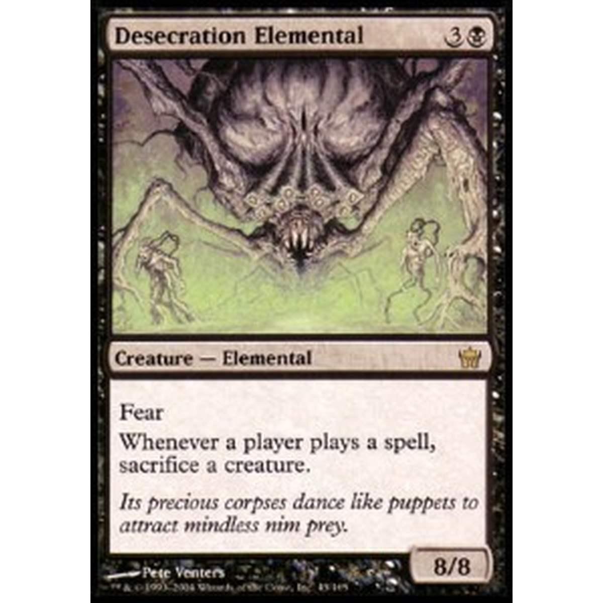 Desecration Elemental - Elementale Profanatore - [5DN] [GD]
