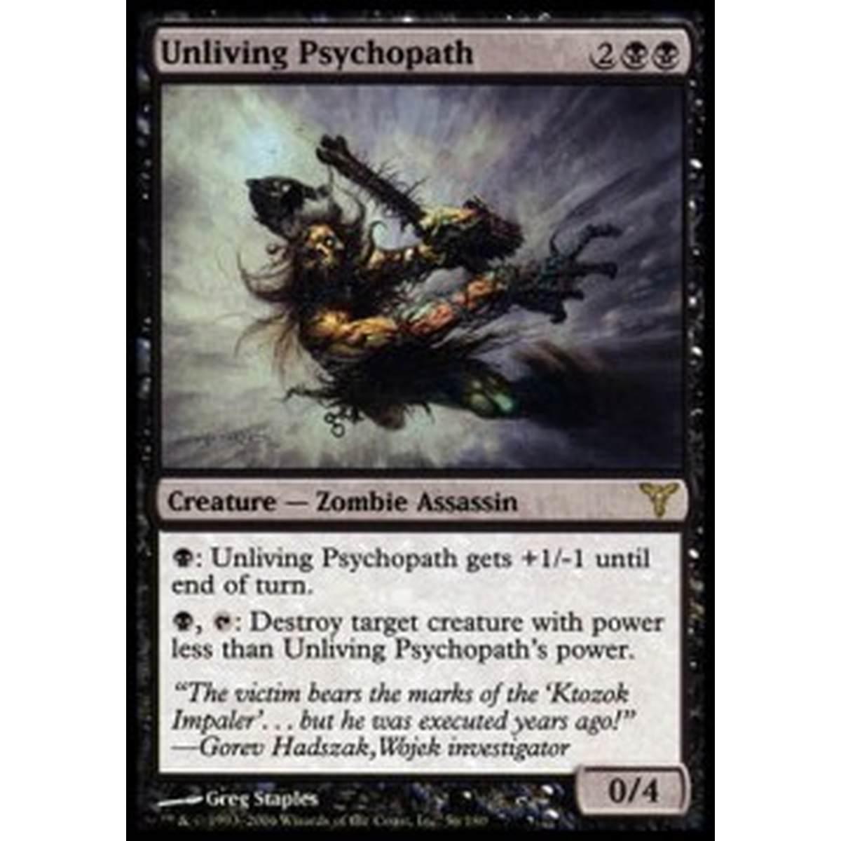 Unliving Psychopath - Unliving Psychopath - [DIS] [NM] [Foil]