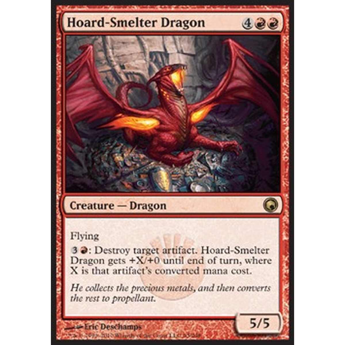 Hoard-Smelter Dragon - Drago Fonditesori - [SOM] [NM] [Foil]