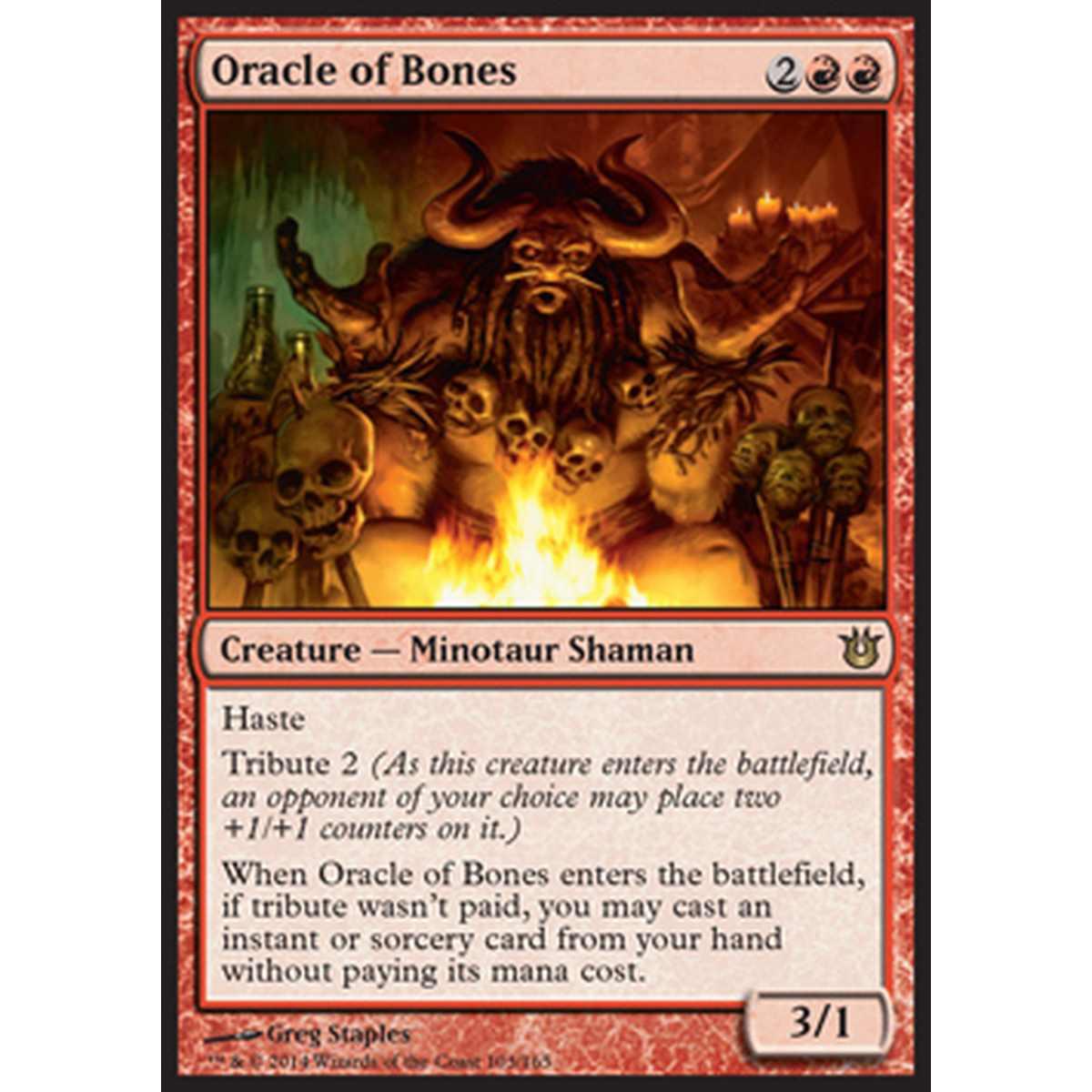 Oracle of Bones - Indovino delle Ossa - [BNG] [NM] [Foil]