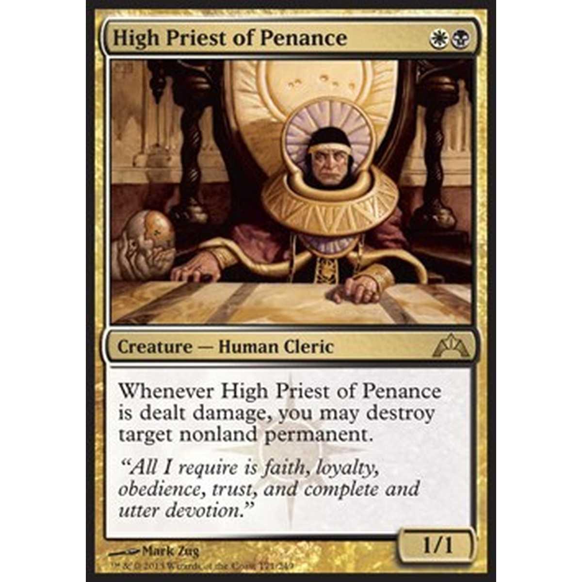 High Priest of Penance - Gran Sacerdote della Penitenza - [GTC] [NM] [Foil]