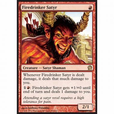 Firedrinker Satyr - Satiro Ebbro di Fuoco - [THS] [NM] [Foil]
