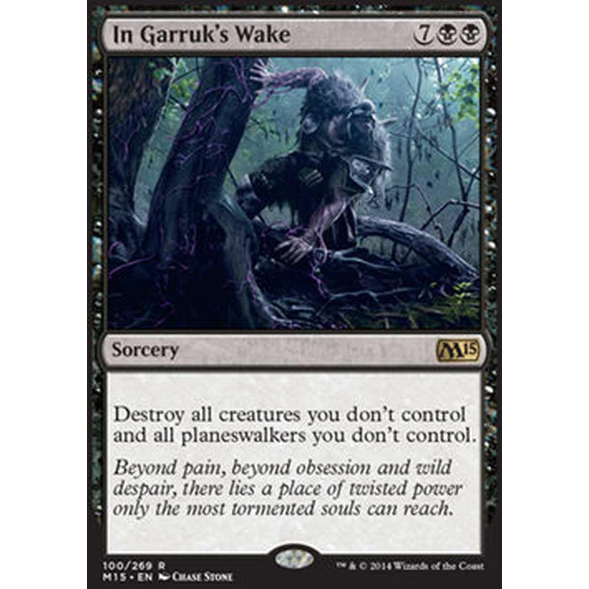 In Garruk's Wake - Sulla Scia di Garruk - [M15] [NM] [Foil]