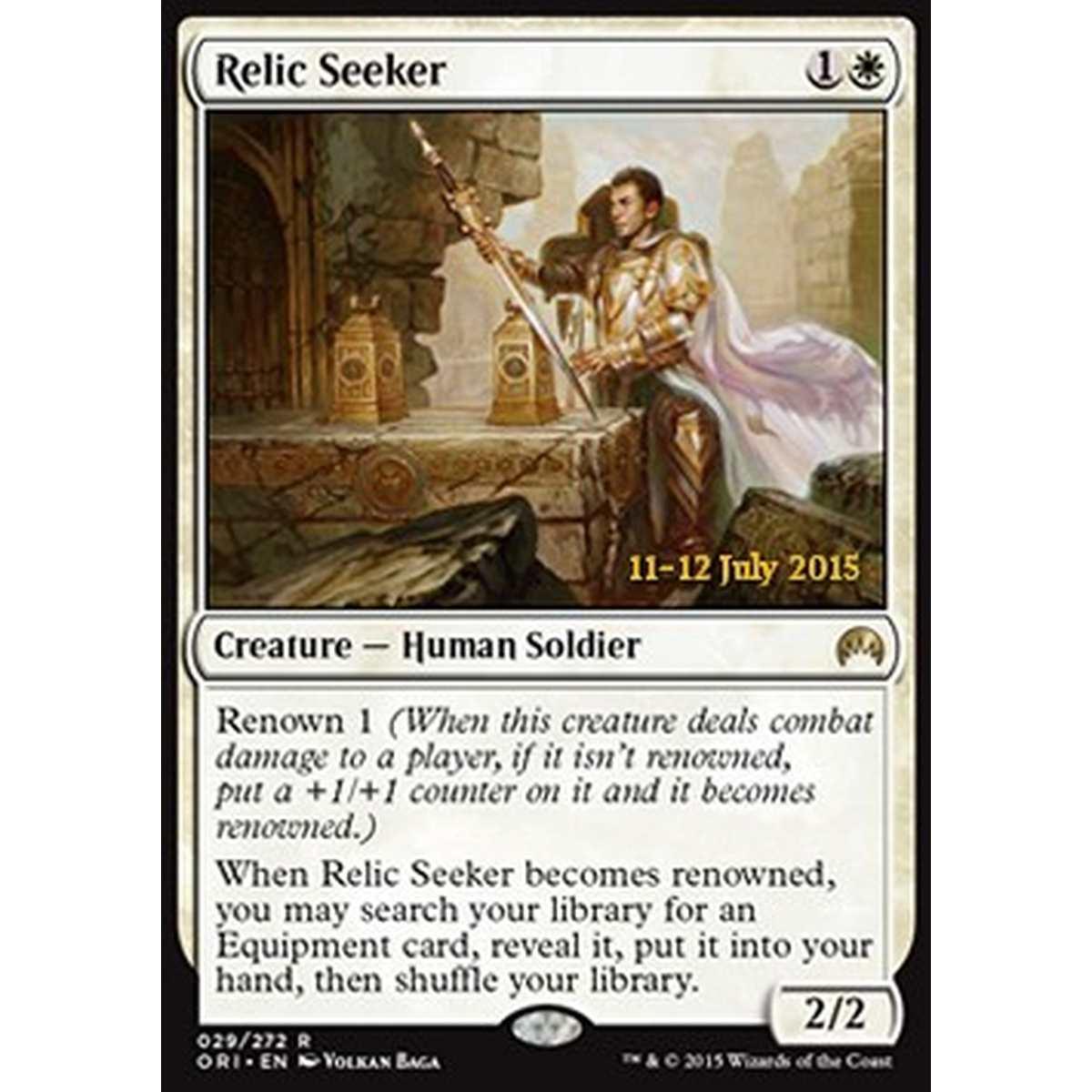 Relic Seeker - Cercatore di Reliquie - [PORI] [NM] [Foil]