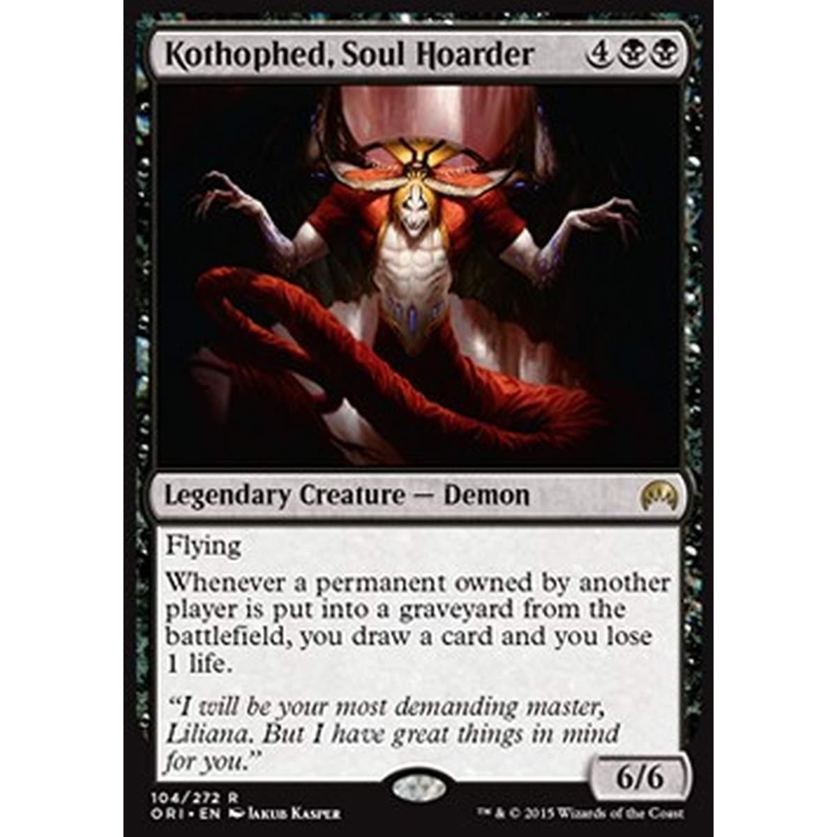 Kothophed, Soul Hoarder - Kothophed, Accaparratore di Anime - [ORI] [NM] [Foil]