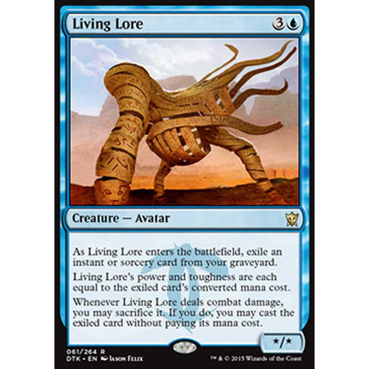 Living Lore - Sapere Vivente - [DTK] [NM] [Foil]