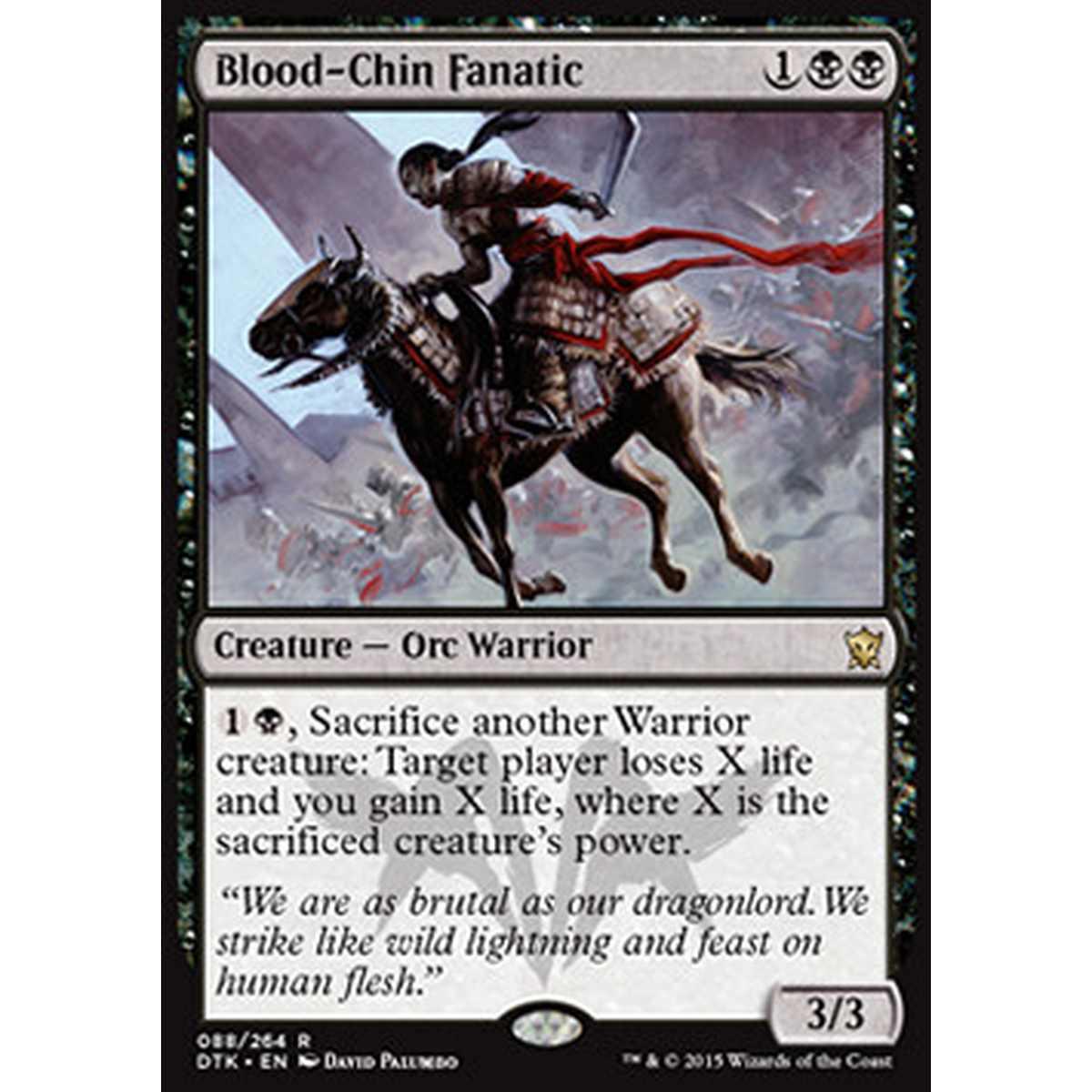 Blood-Chin Fanatic - Mentosanguigno Fanatica - [DTK] [NM] [Foil]