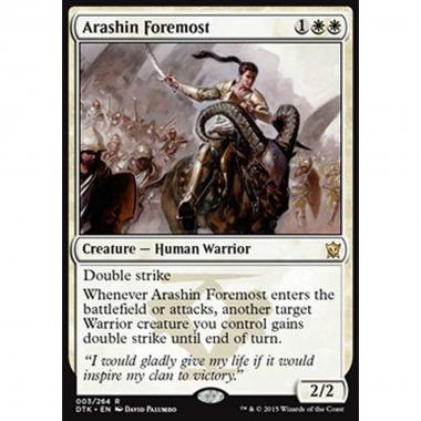 Arashin Foremost - Preminente di Arashin - [DTK] [NM] [Foil]