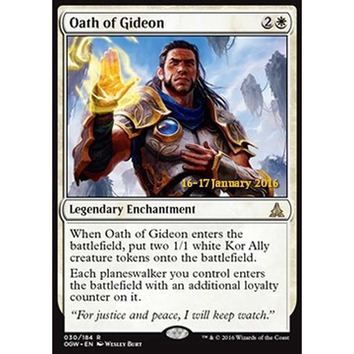 Oath of Gideon - Giuramento di Gideon - [POGW] [NM] [Foil]