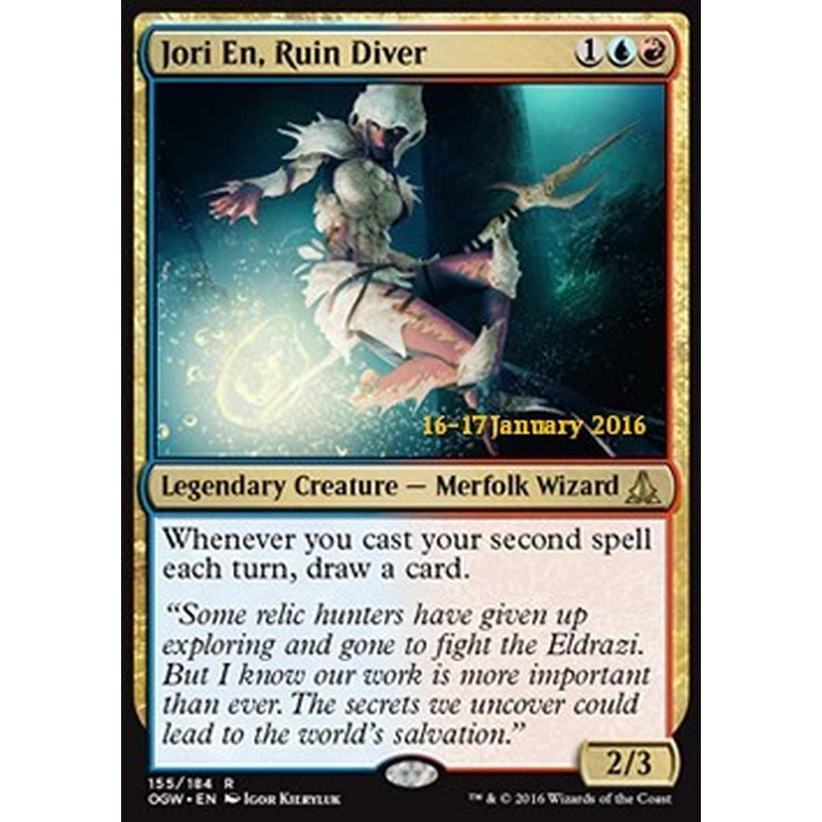 Jori En, Ruin Diver - Jori En, Tuffatrice delle Rovine - [POGW] [NM] [Foil]