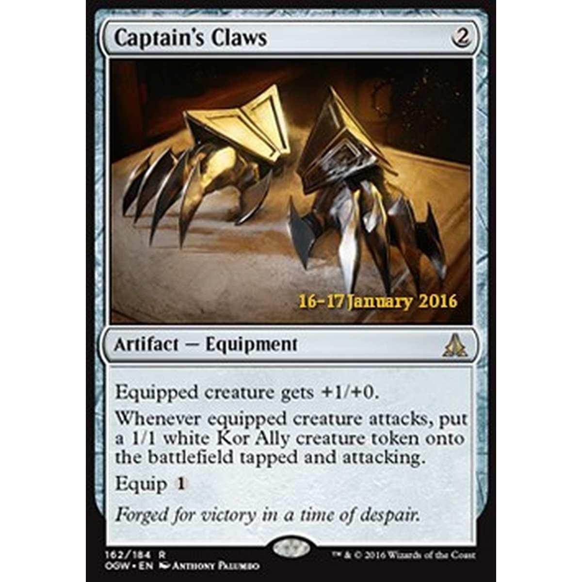 Captain's Claws - Artigli del Capitano - [POGW] [NM] [Foil]