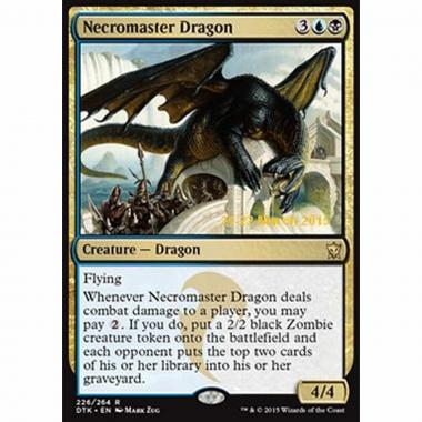 Necromaster Dragon (V.1) - Drago Signore Necromante (V.1) - [PDTK] [NM] [Foil]