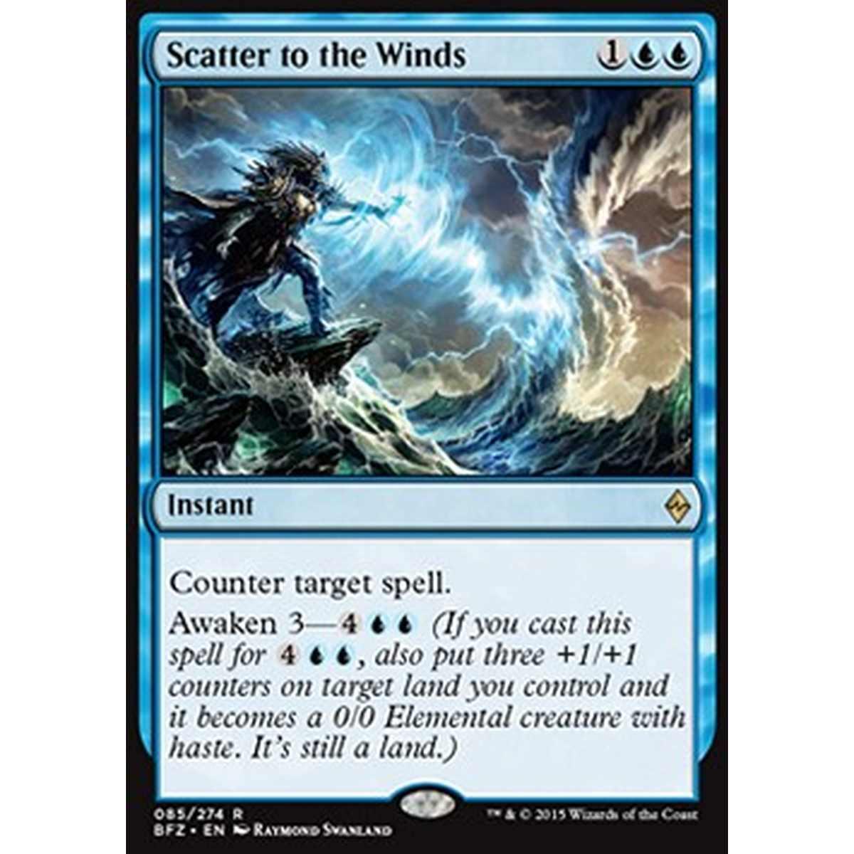 Scatter to the Winds - Spargere ai Venti - [BFZ] [NM] [Foil]