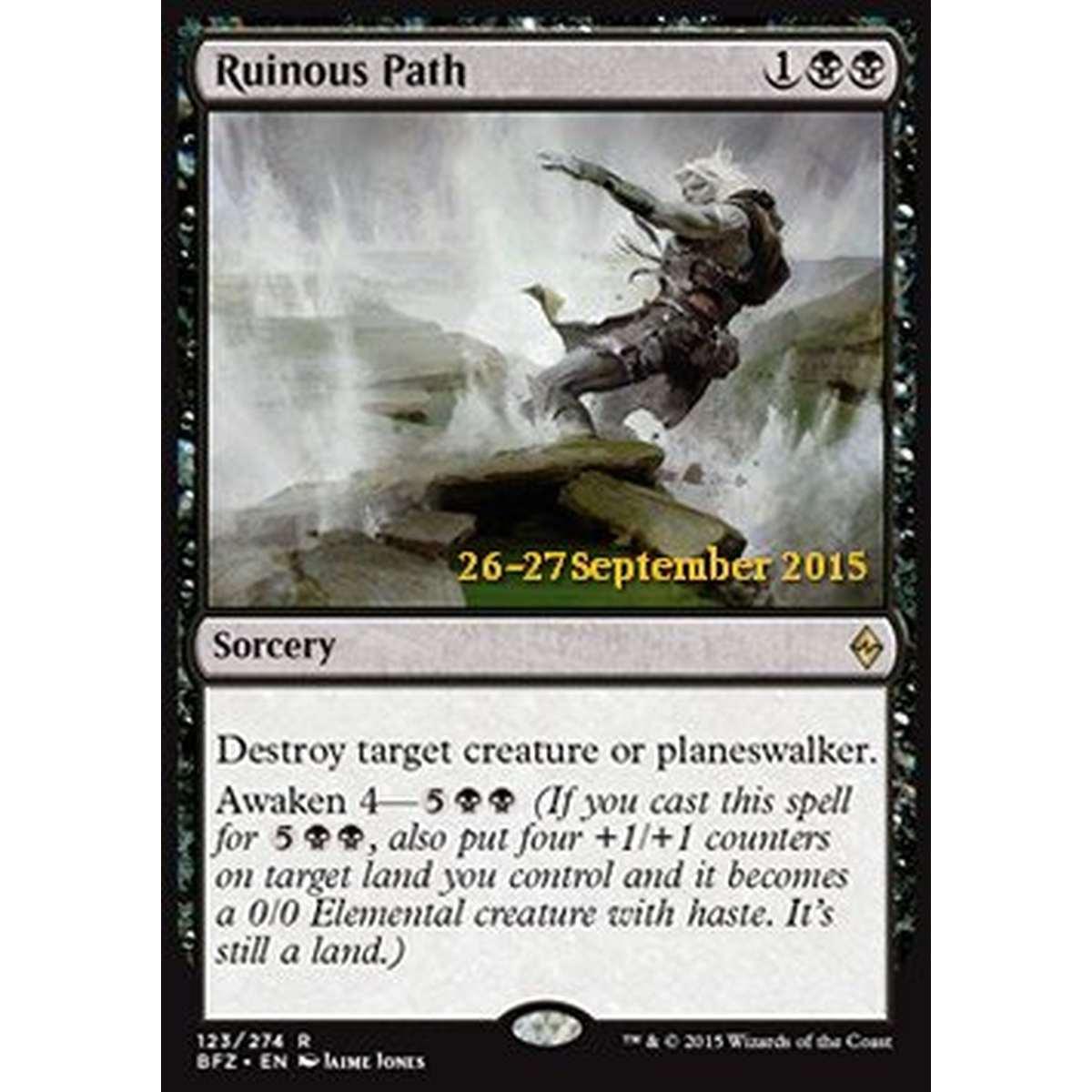 Ruinous Path - Sentiero della Sventura - [PBFZ] [NM] [Foil]