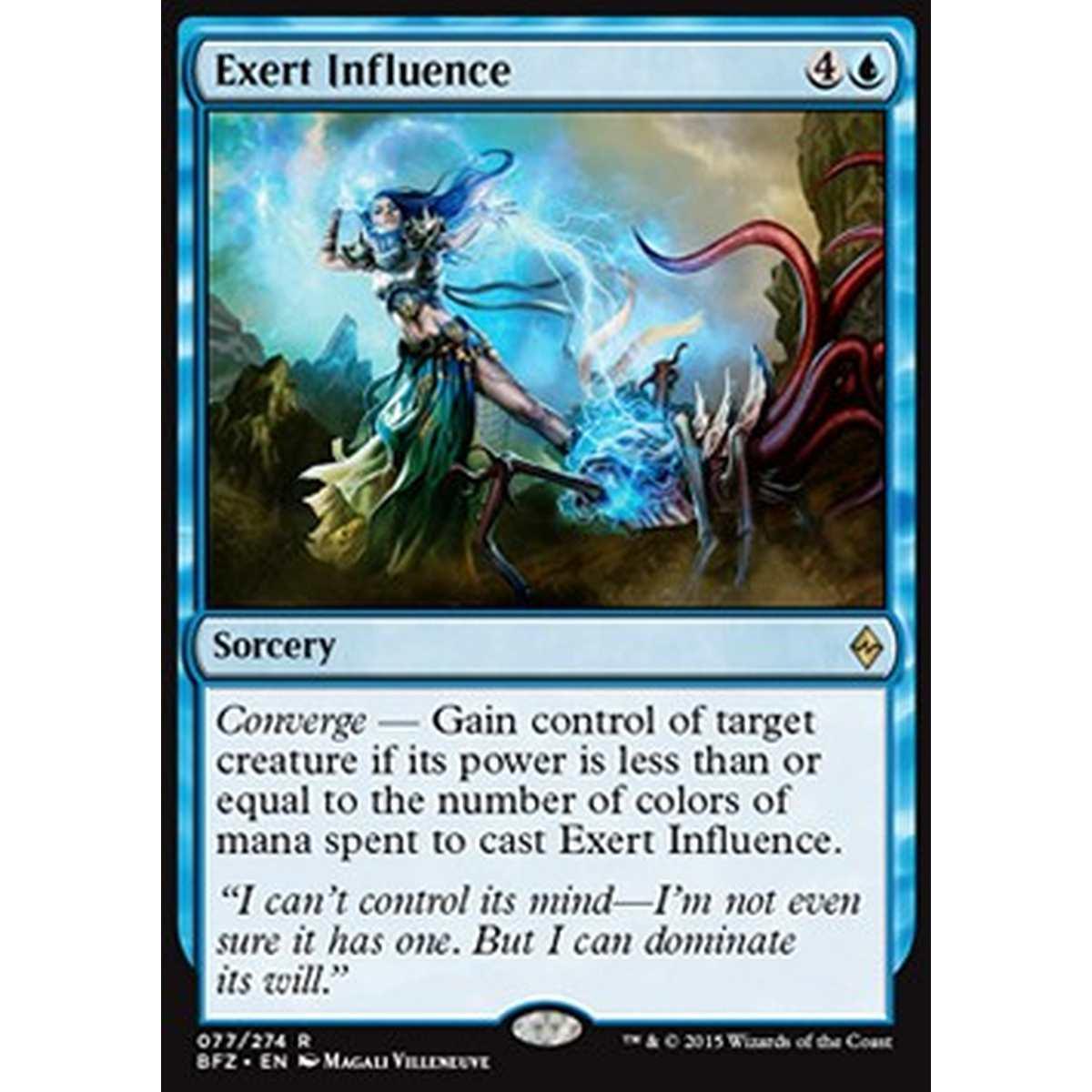 Exert Influence - Esercitare Influenza - [BFZ] [NM] [Foil]