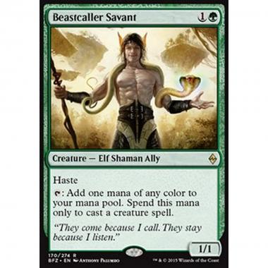 Beastcaller Savant - Evocabestie Sapiente - [BFZ] [NM] [Foil]