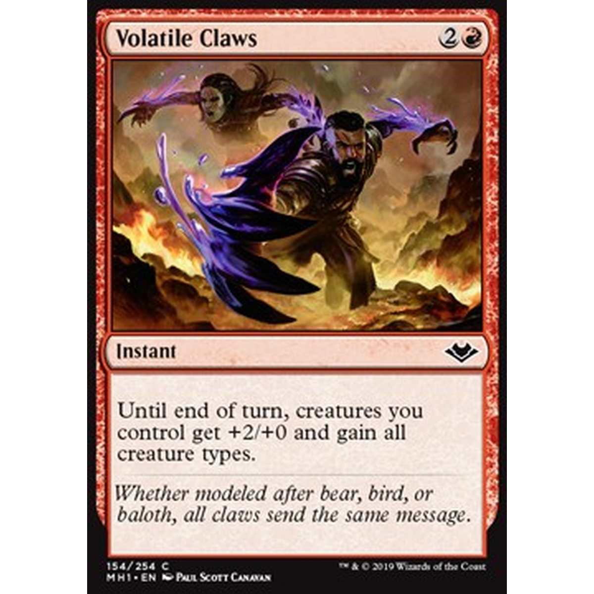 Volatile Claws - Volatile Claws - [MH1] [NM]