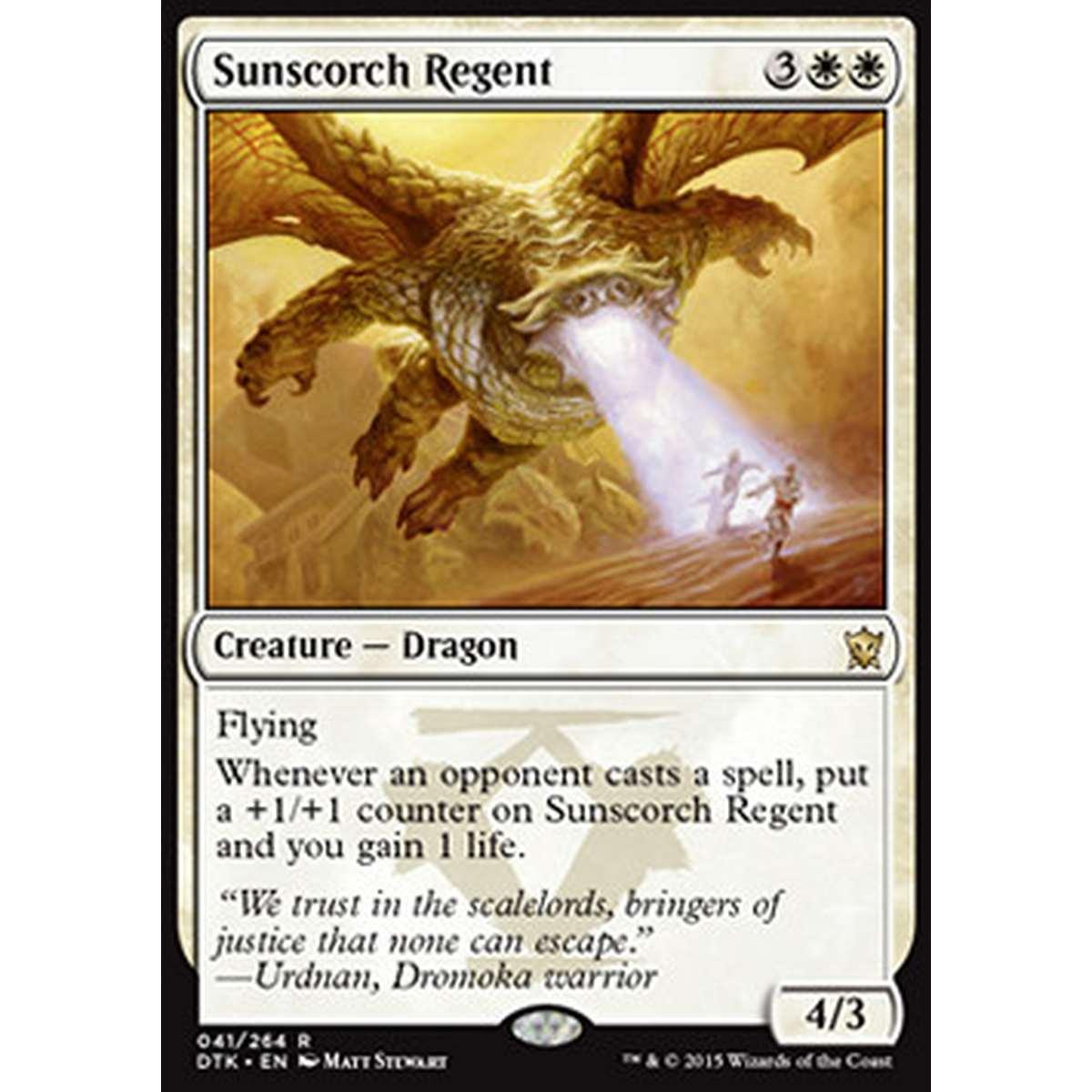 Sunscorch Regent - Reggente dal Soffio Solare - [DTK] [EX]