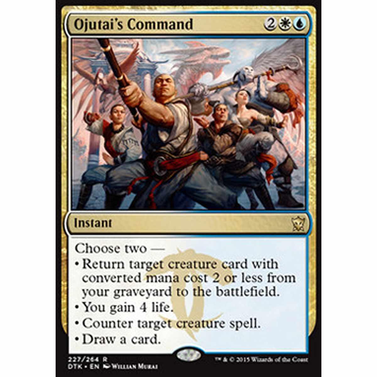 Ojutai's Command - Comando di Ojutai - [DTK] [NM]
