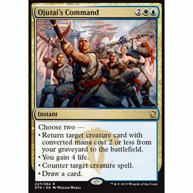 Ojutai's Command - Comando di Ojutai - [DTK] [NM]