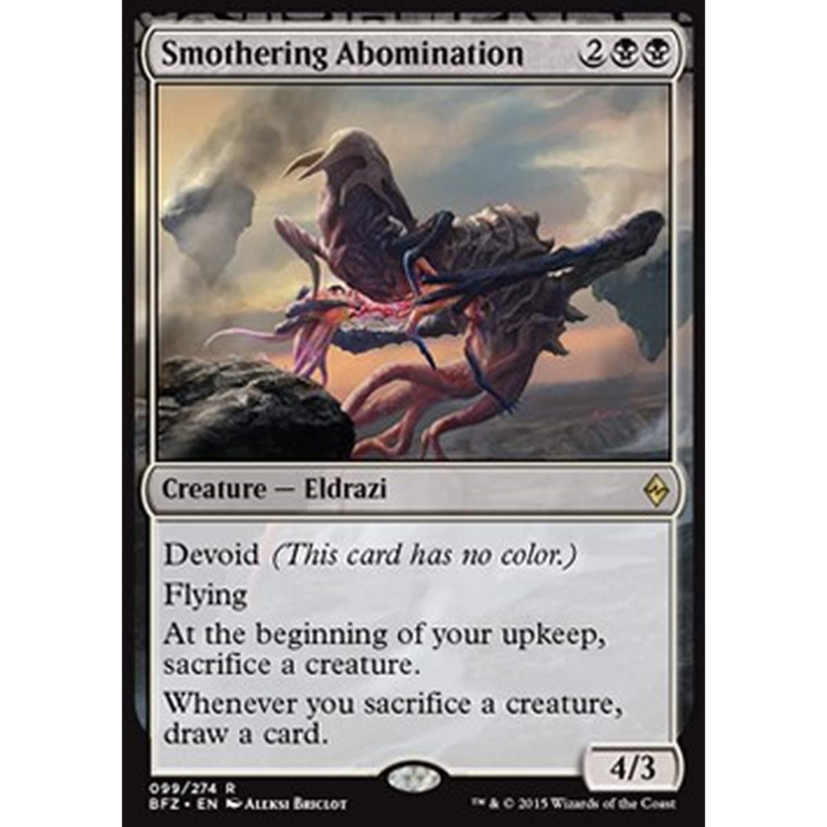 Smothering Abomination - Abominio Asfissiante - [BFZ] [NM]