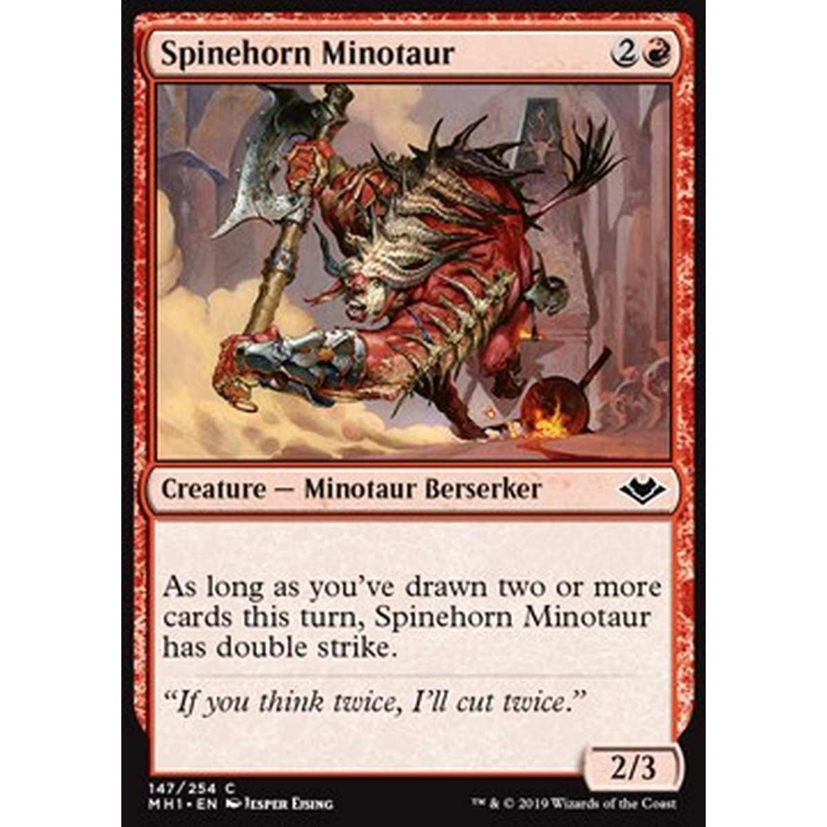 Spinehorn Minotaur - Spinehorn Minotaur - [MH1] [NM]