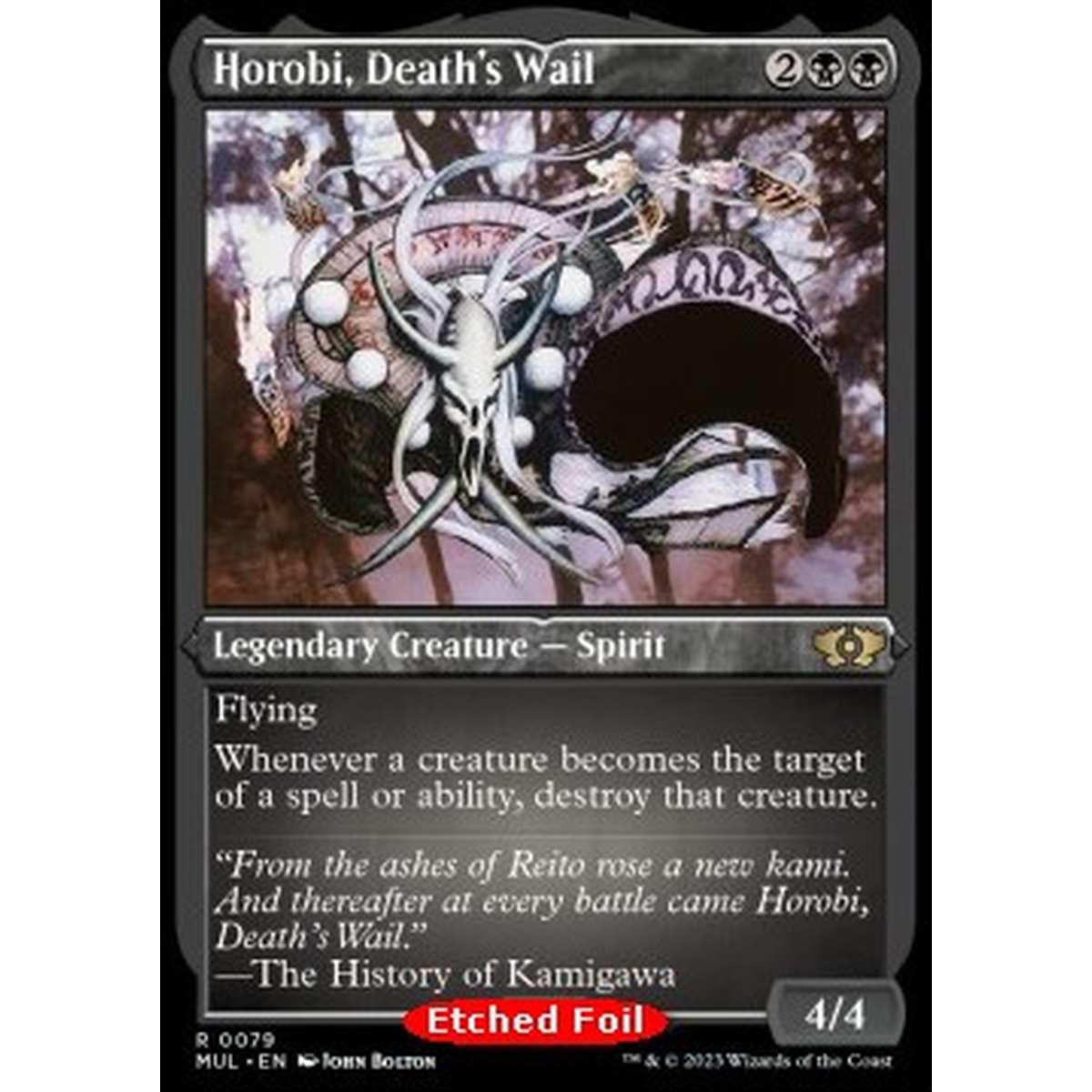 Horobi, Death's Wail (V.2) - Horobi, Death's Wail (V.2) - [MUL] [NM] [Foil]