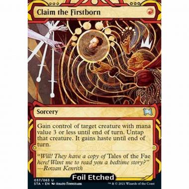Claim the Firstborn (V.3) - Claim the Firstborn (V.3) - [STA] [NM] [Foil]