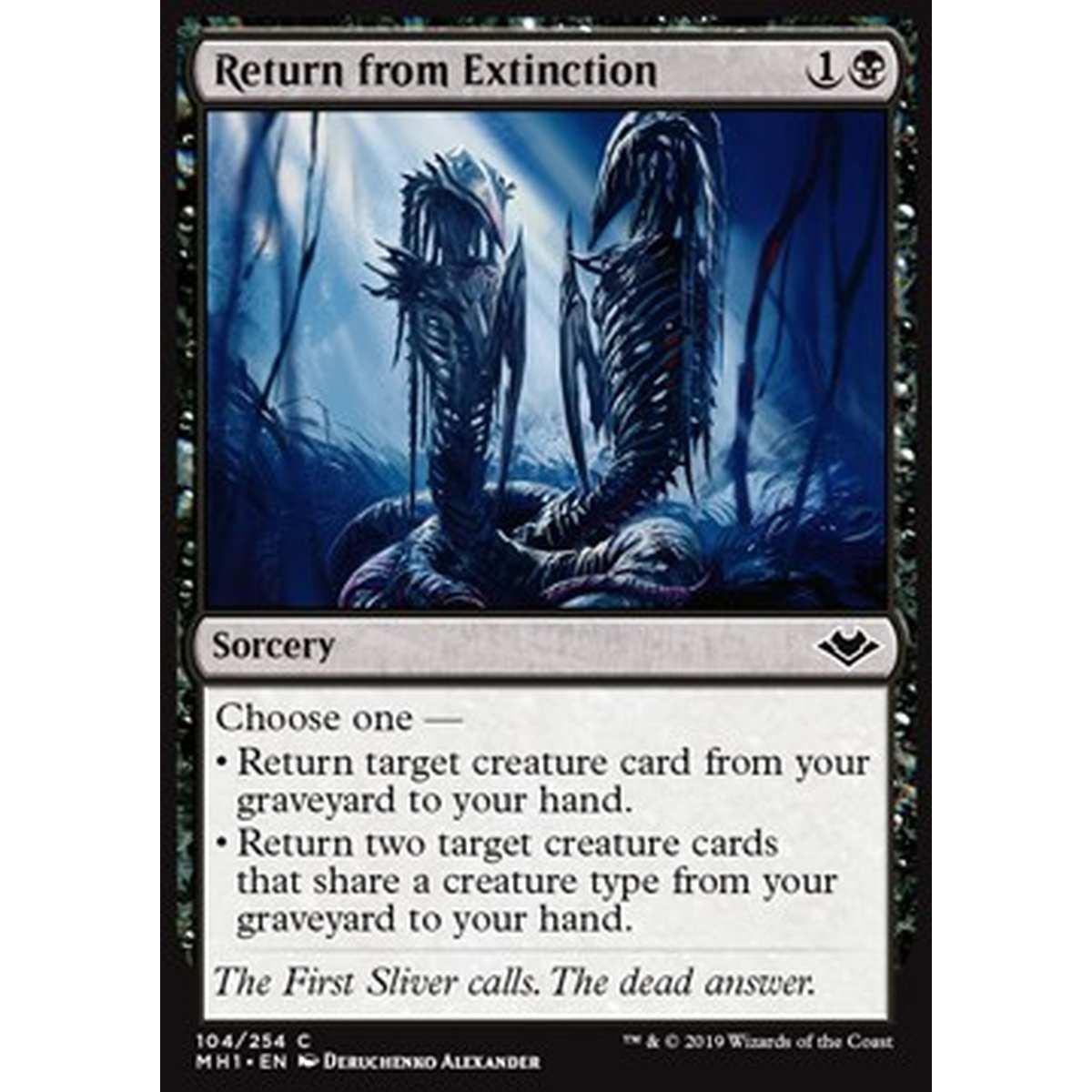 Return from Extinction - Return from Extinction - [MH1] [NM]