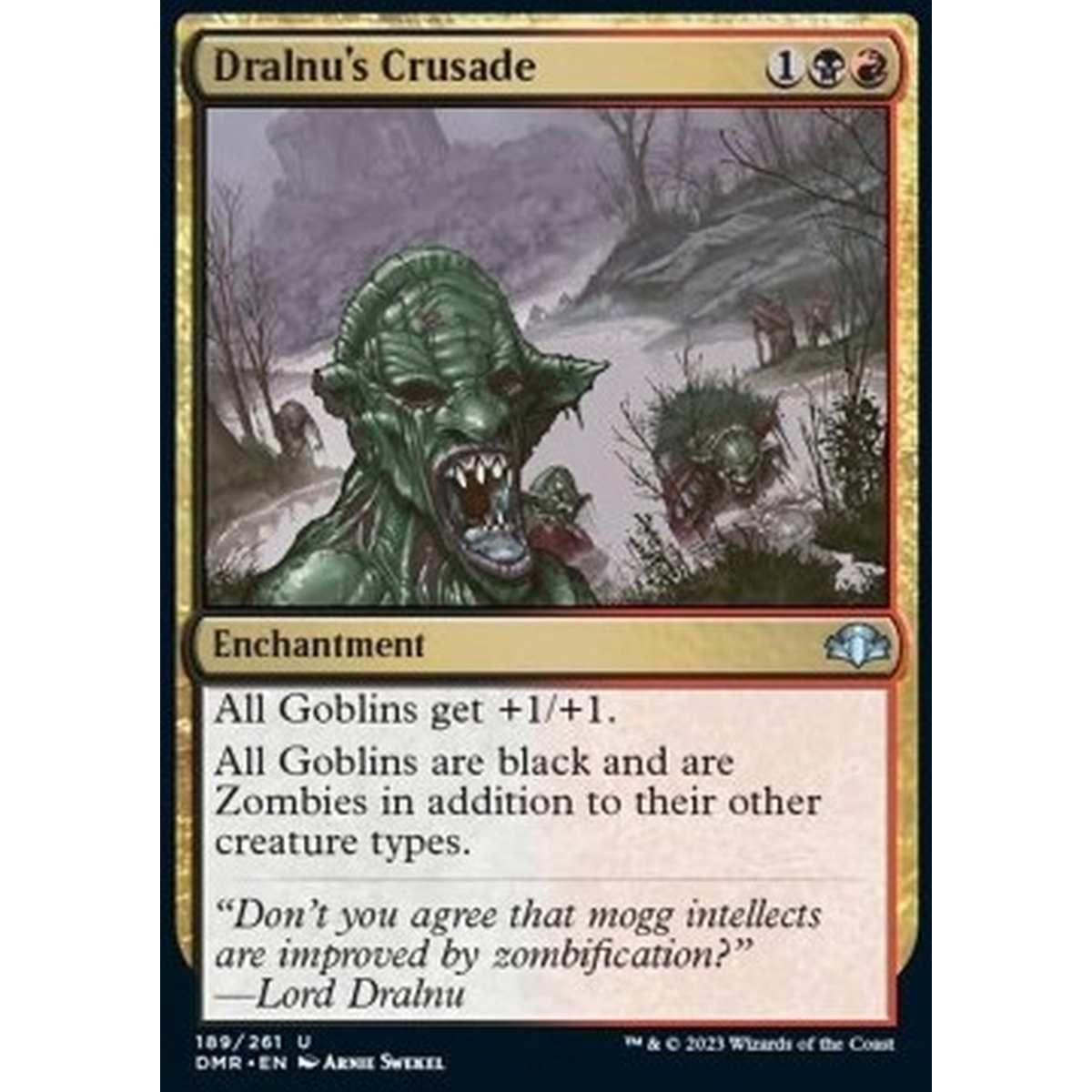 Dralnu's Crusade - Dralnu's Crusade - [DMR] [NM] [Foil]