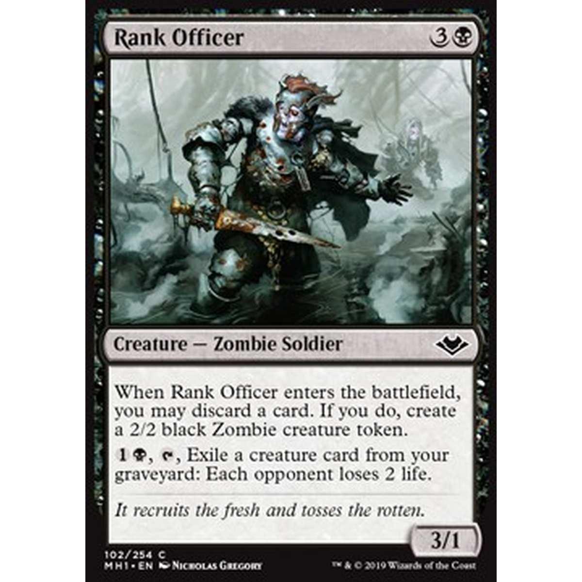 Rank Officer - Rank Officer - [MH1] [NM]