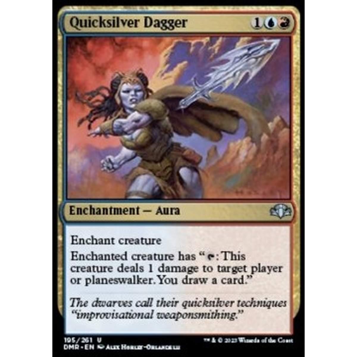 Quicksilver Dagger - Quicksilver Dagger - [DMR] [NM] [Foil]