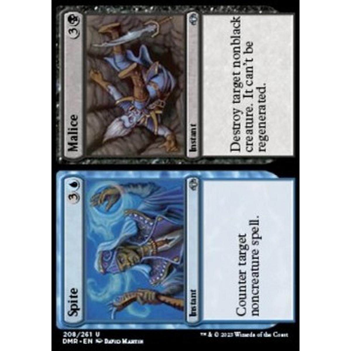 Spite // Malice - Spite // Malice - [DMR] [NM] [Foil]