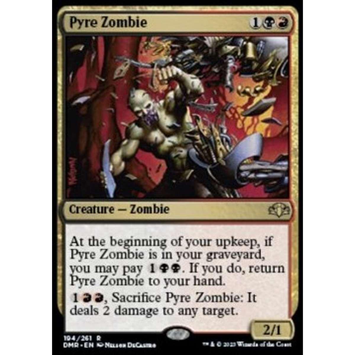 Pyre Zombie - Pyre Zombie - [DMR] [NM] [Foil]