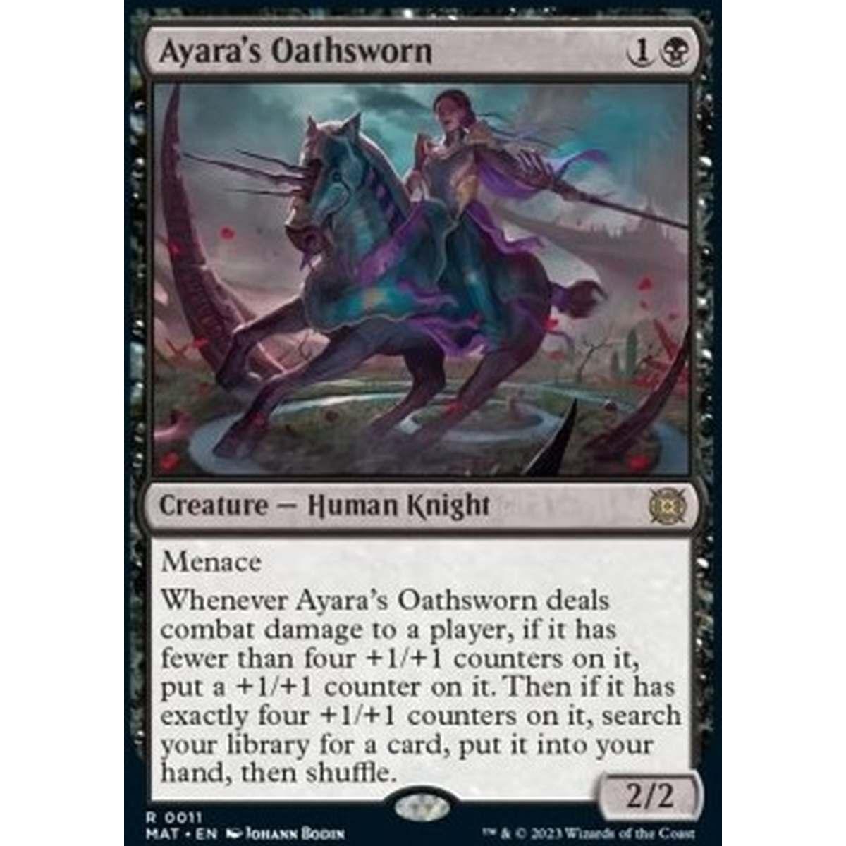 Ayara's Oathsworn - Ayara's Oathsworn - [MAT] [NM]