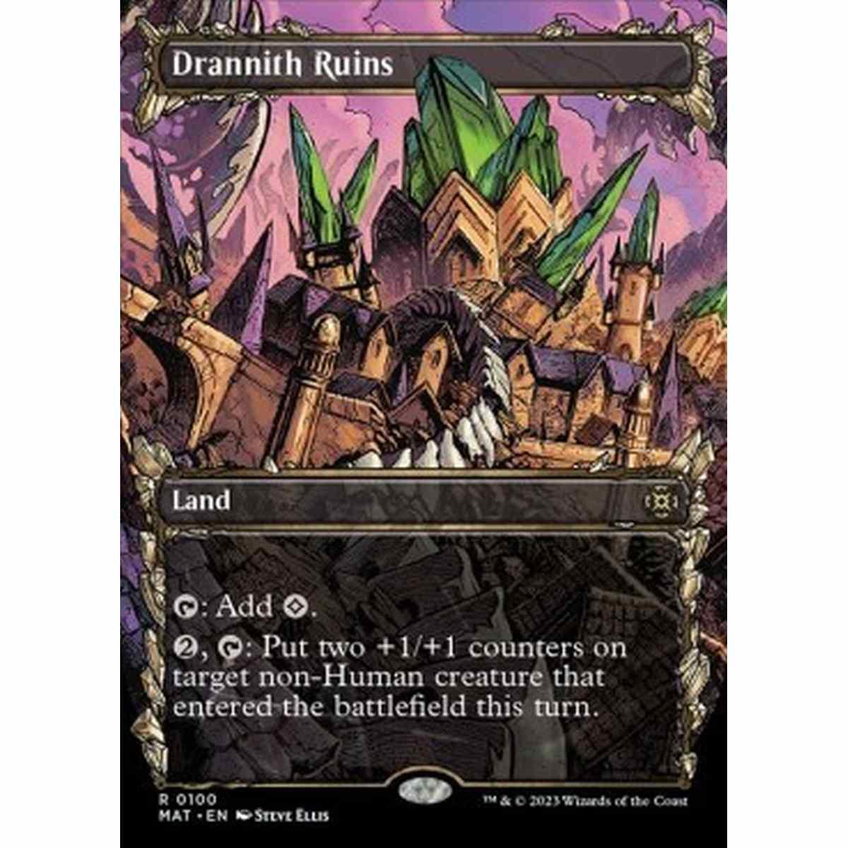 Drannith Ruins (V.1) - Drannith Ruins (V.1) - [XMAT] [NM]