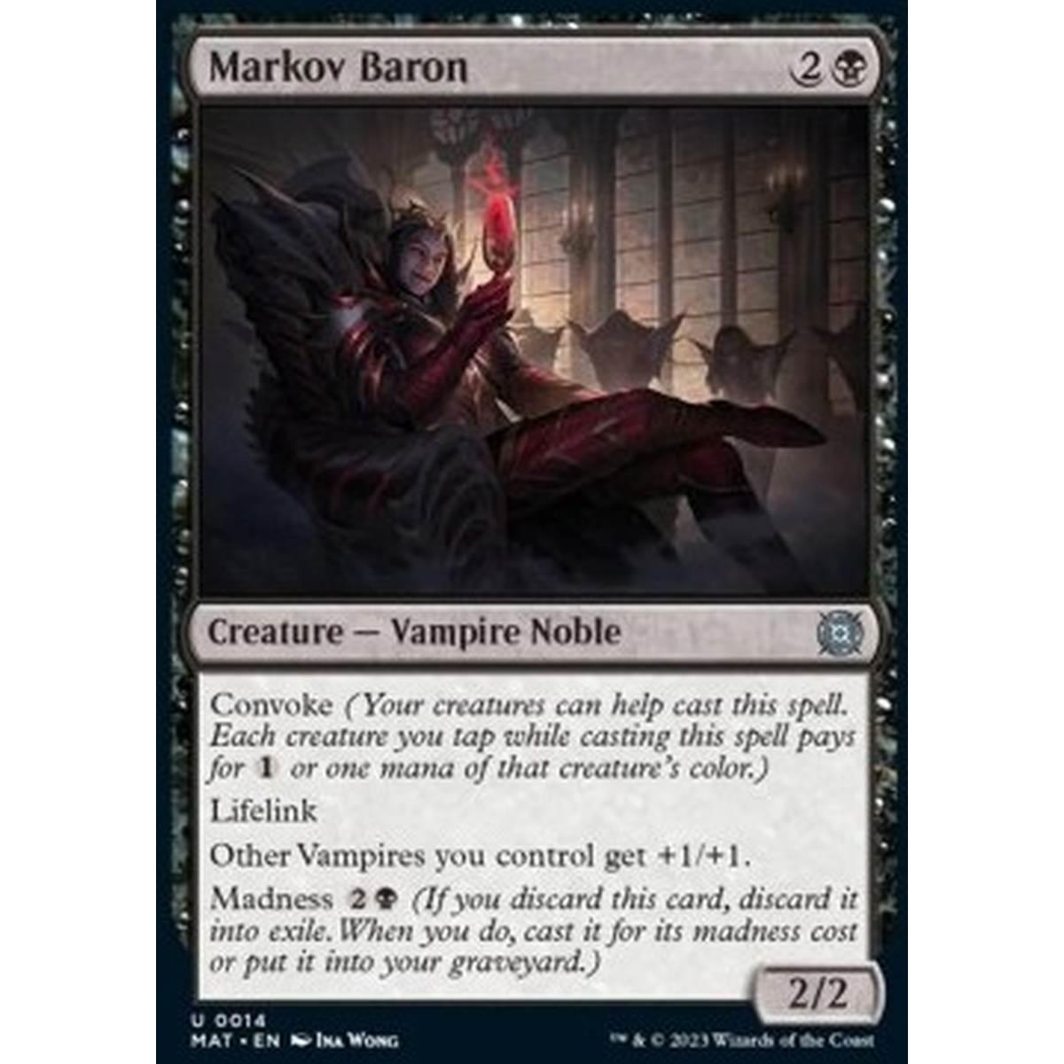 Markov Baron - Markov Baron - [MAT] [NM] [Foil]