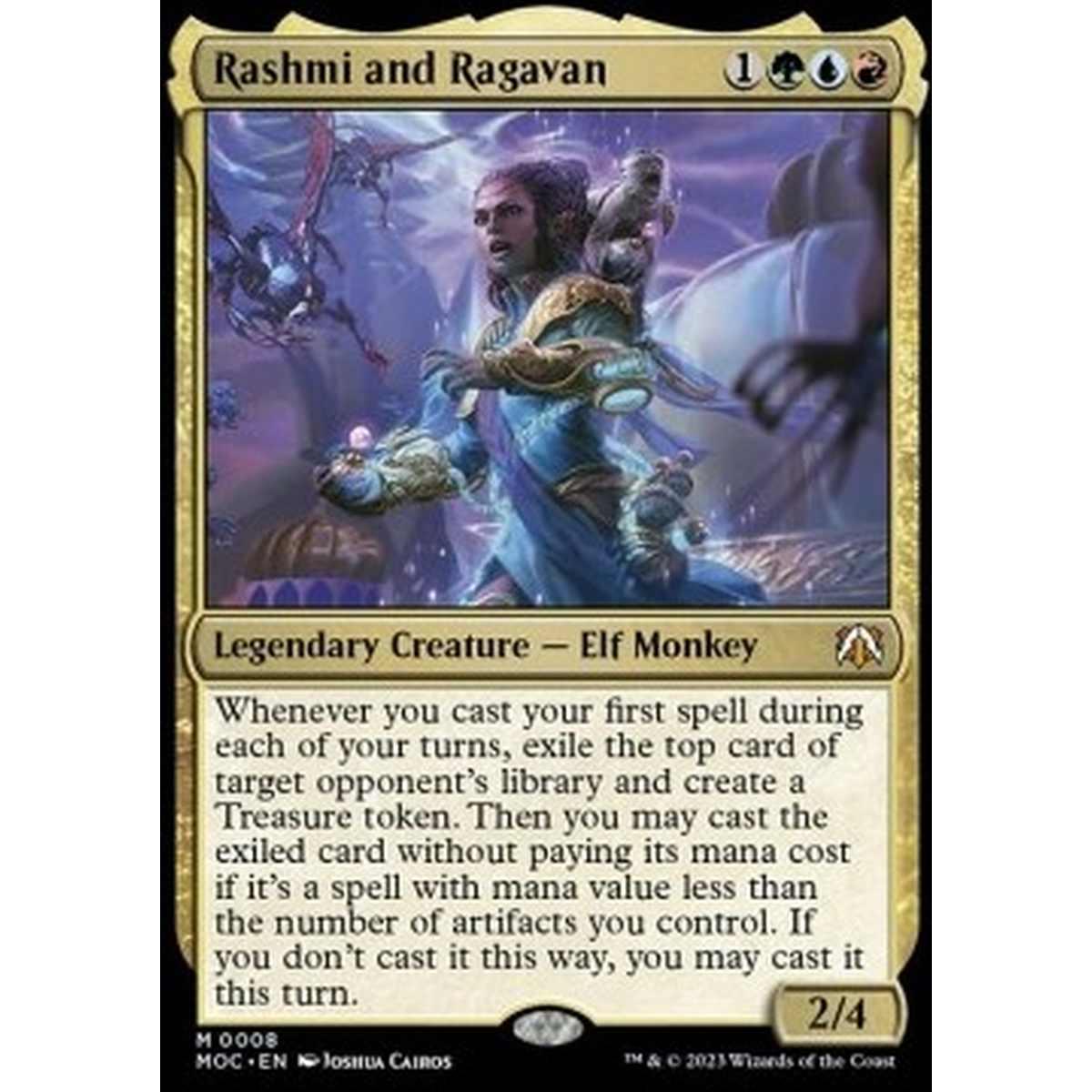 Rashmi and Ragavan - Rashmi and Ragavan - [MOC] [NM] [Foil]