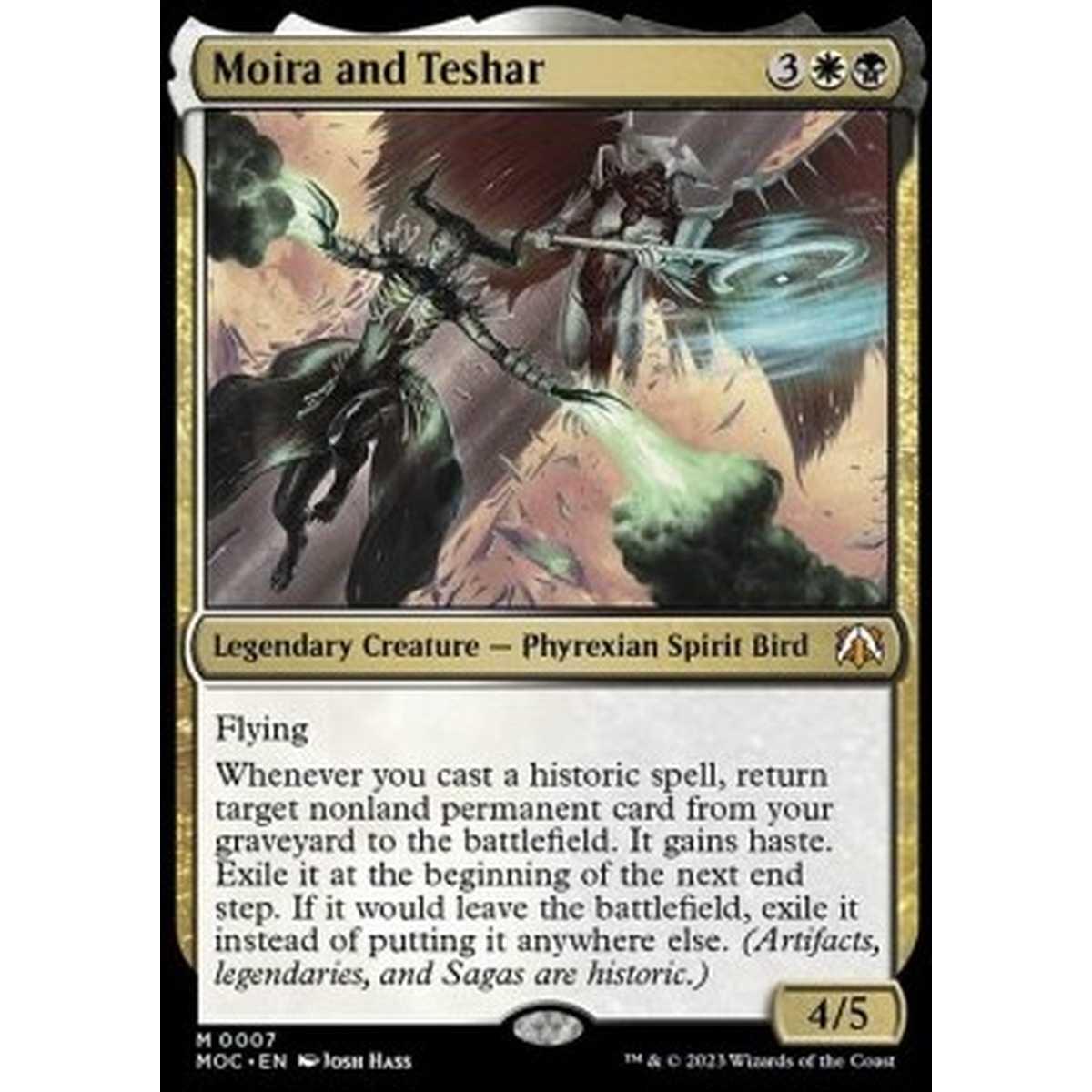 Moira and Teshar - Moira and Teshar - [MOC] [NM] [Foil]