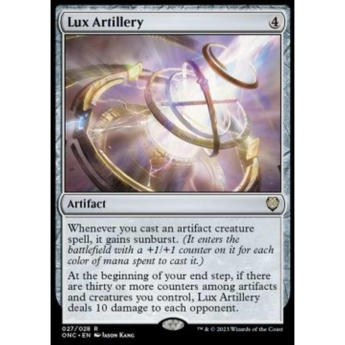 Lux Artillery - Lux Artillery - [ONC] [NM] [Foil]