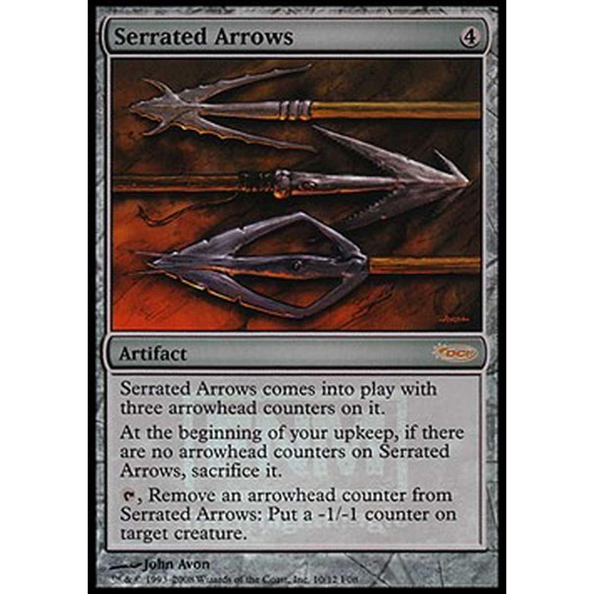 Serrated Arrows - Serrated Arrows - [FNM] [EX] [Foil]