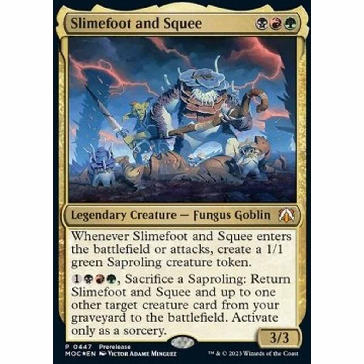 Slimefoot and Squee (V.1) - Slimefoot and Squee (V.1) - [XMOC] [NM]