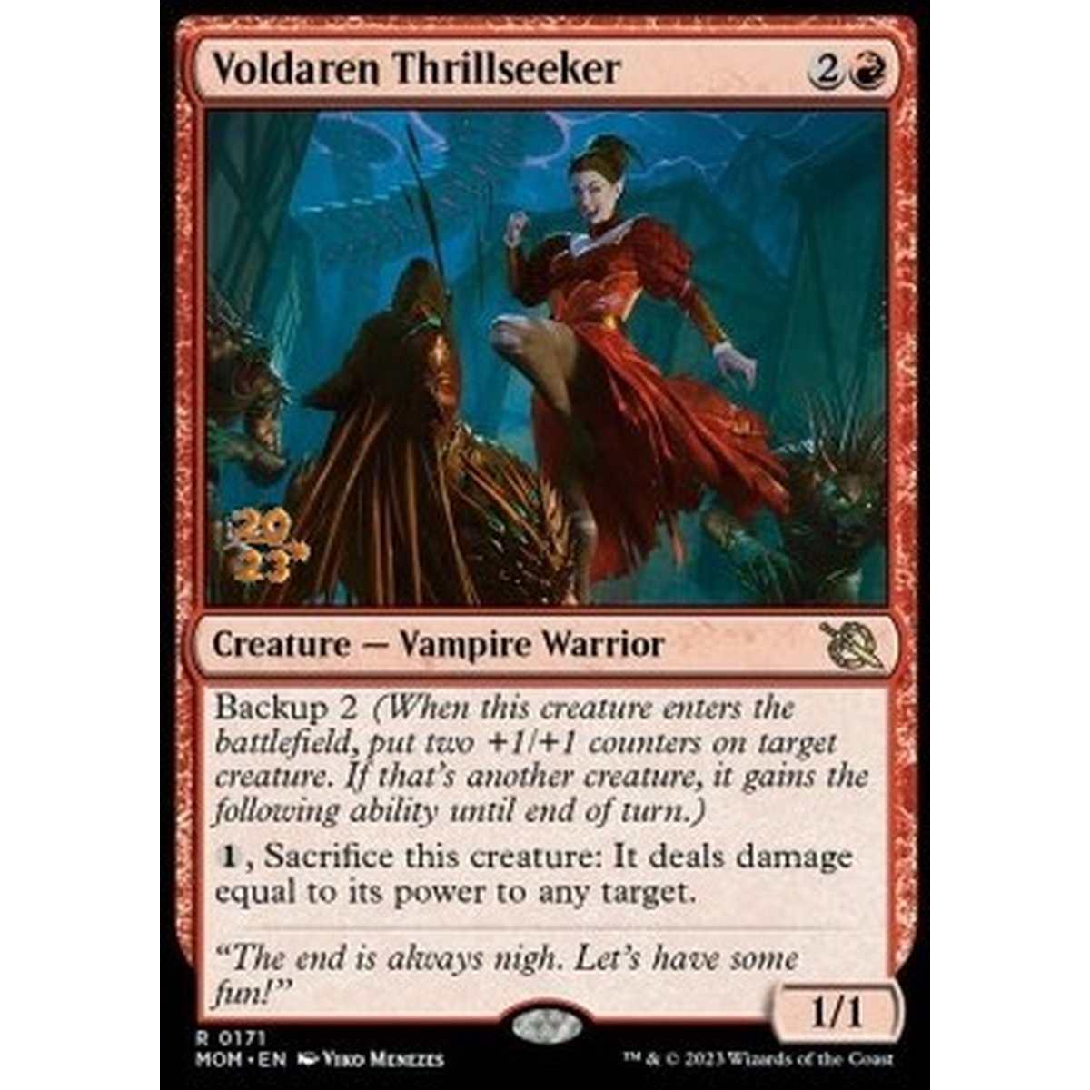 Voldaren Thrillseeker (V.1) - Voldaren Spericolata (V.1) - [PMOM] [NM] [Foil]