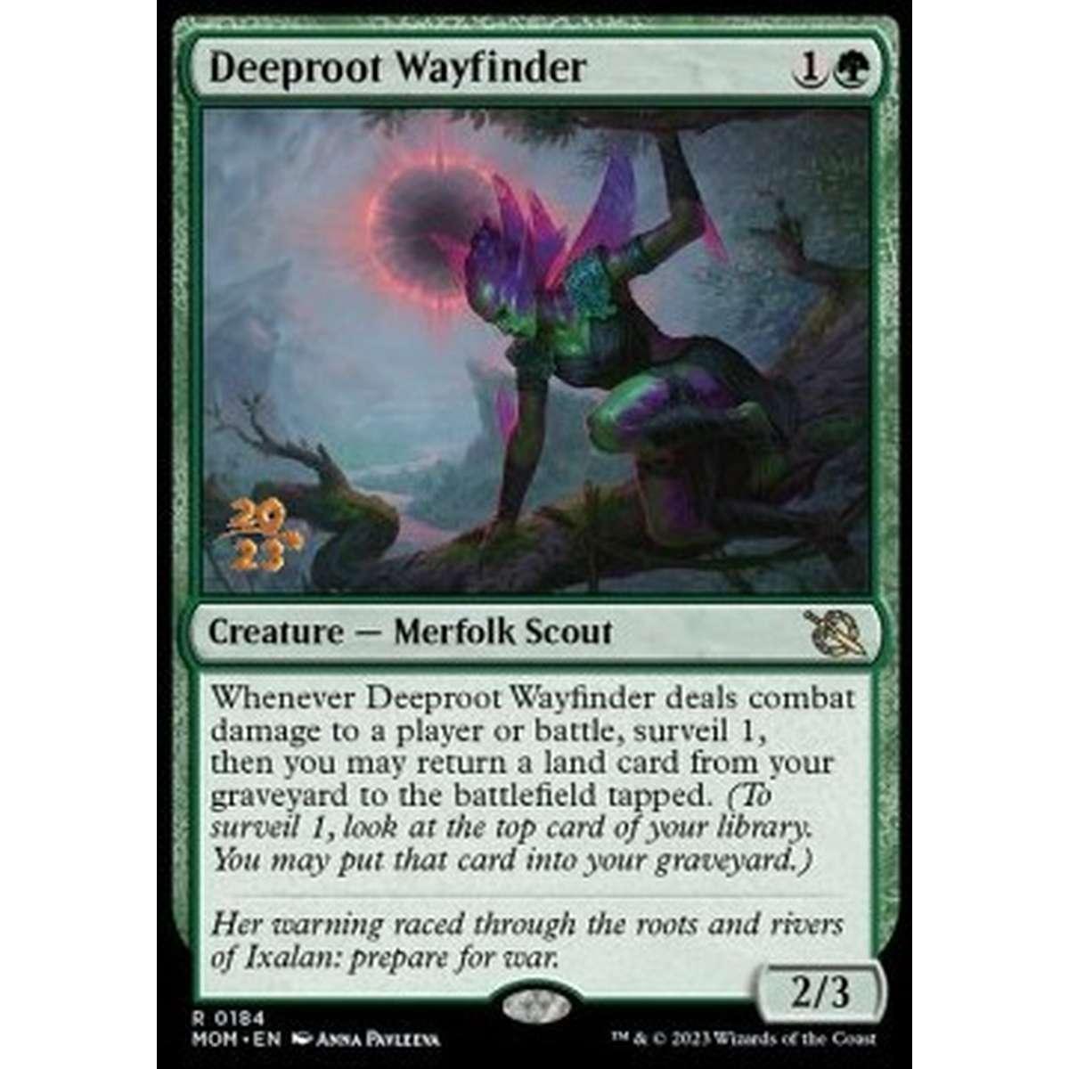Deeproot Wayfinder (V.1) - Apripista di Fondalinfa (V.1) - [PMOM] [NM] [Foil]