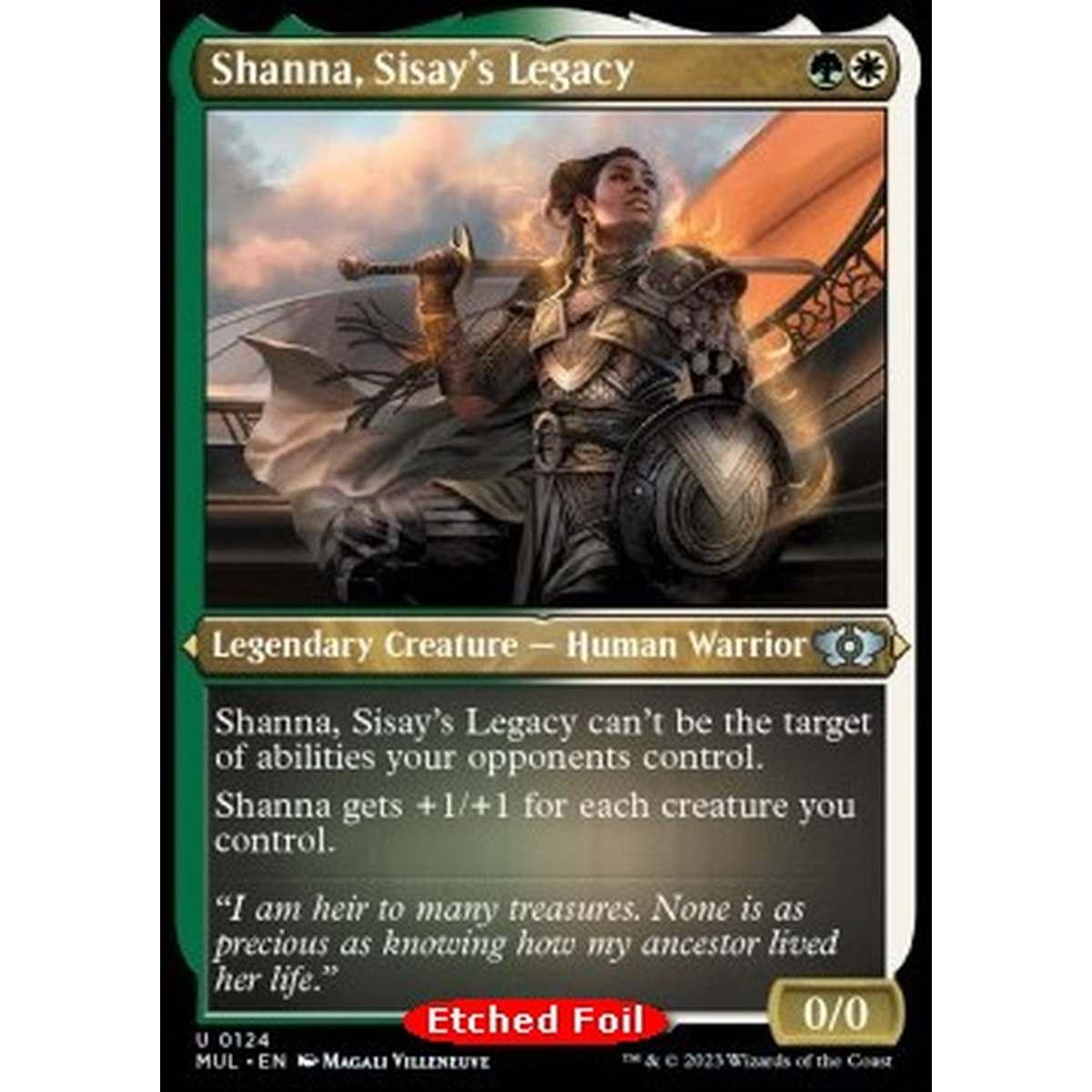 Shanna, Sisay's Legacy (V.2) - Shanna, Sisay's Legacy (V.2) - [MUL] [NM] [Foil]