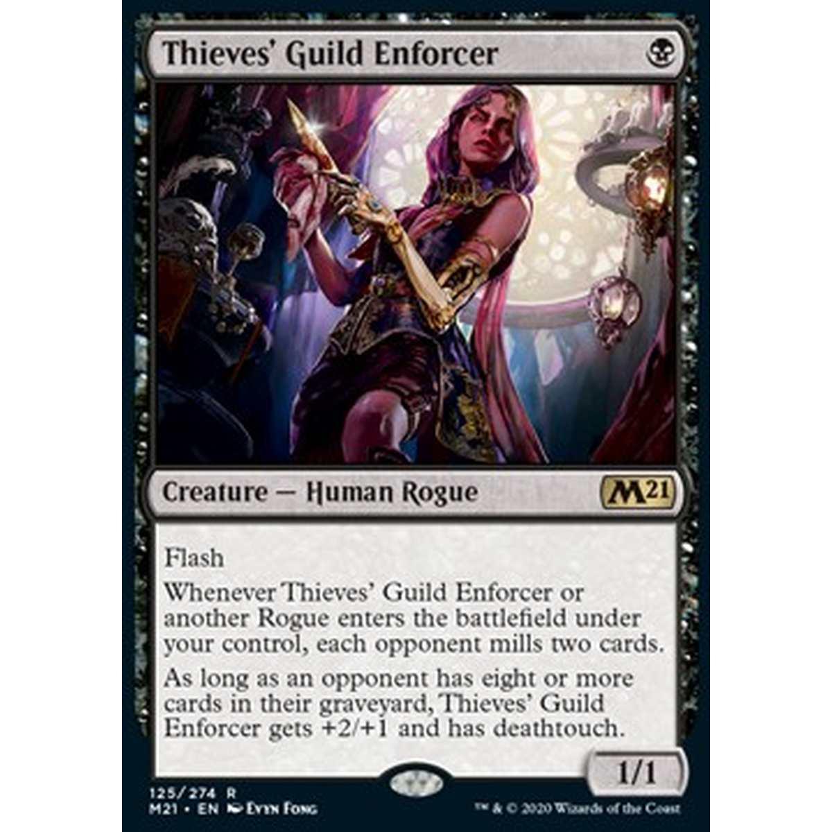 Thieves' Guild Enforcer - Thieves' Guild Enforcer - [M21] [NM]