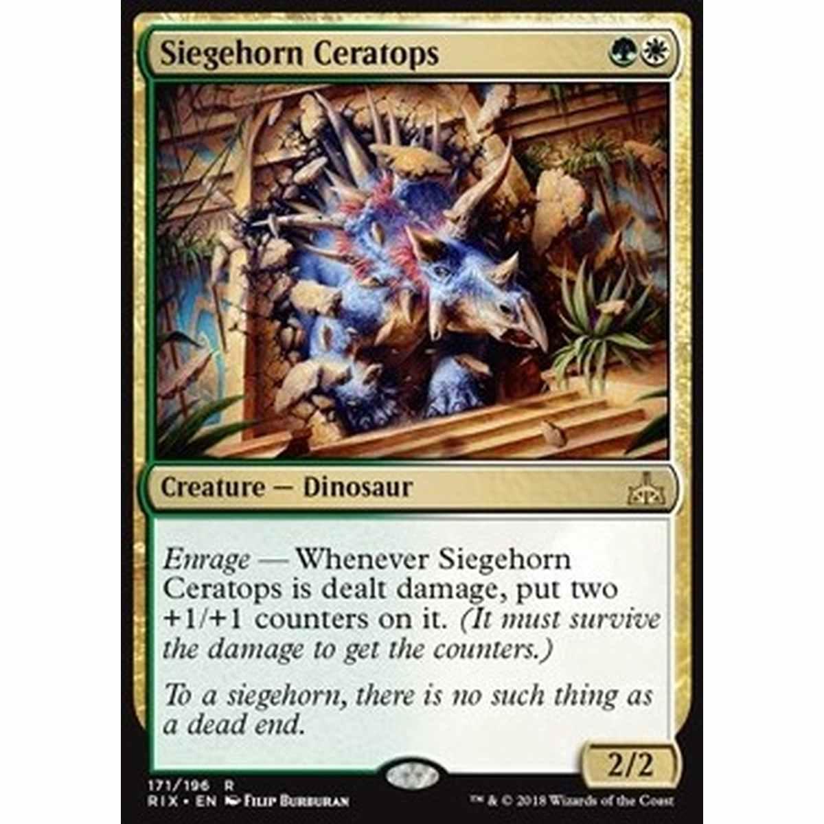 Siegehorn Ceratops - Siegehorn Ceratops - [RIX] [NM]
