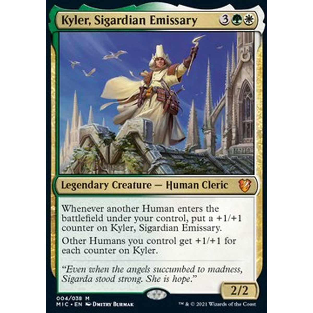 Kyler, Sigardian Emissary (V.1) - Kyler, Emissario di Sigarda (V.1) - [MIC] [NM]