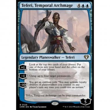 Teferi, Temporal Archmage - Teferi, Temporal Archmage - [CMM] [NM]